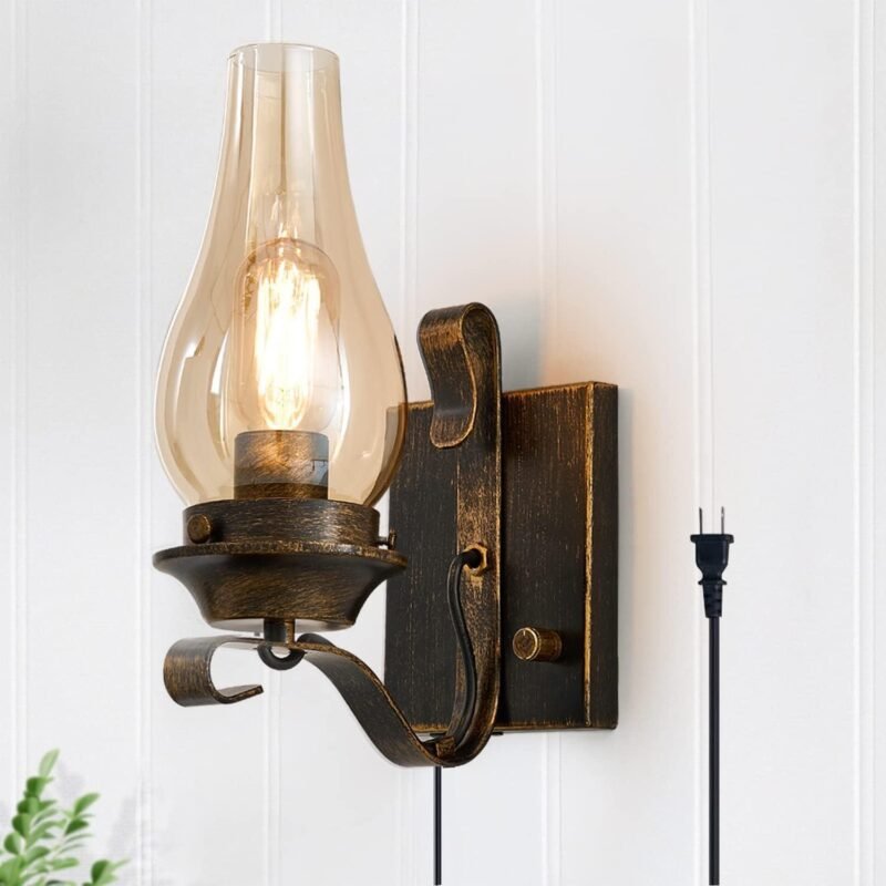 Our Review of Yisuro Vintage Wall Sconce: Rustic Charm & Versatile Use