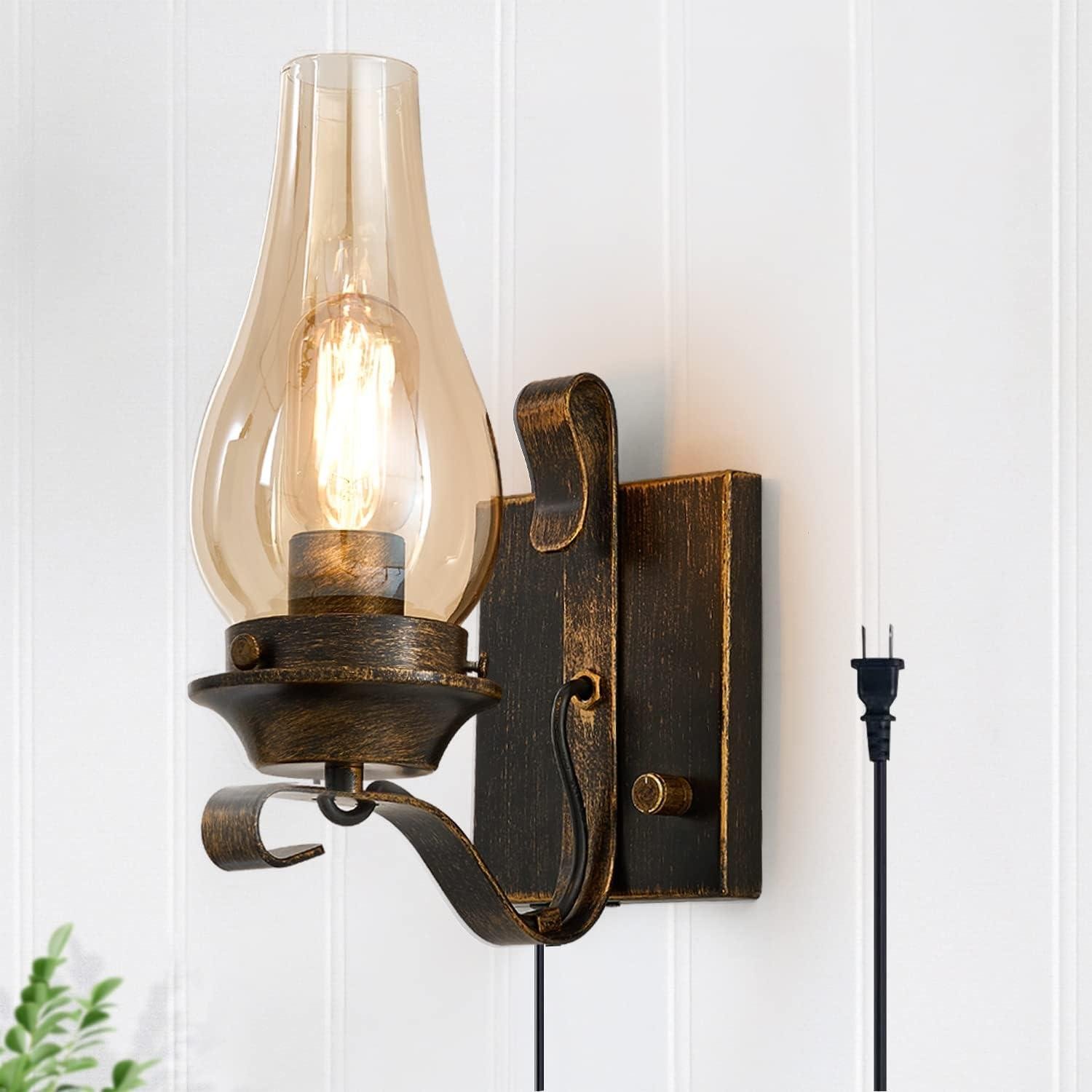 Our Review of Yisuro Vintage Wall Sconce: Rustic Charm & Versatile Use