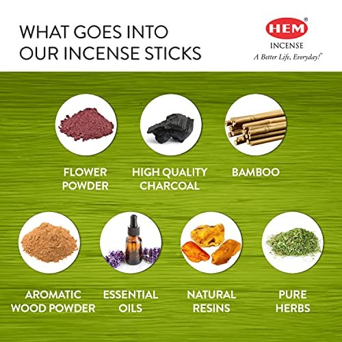 51-YJU5hjlL._SL500_.jpg HEM Patchouli Incense Sticks - 120 Count for a Relaxing Fragrance Experience - Image 4