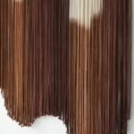 IOWER Large Brown Dip-Dyed Macrame Wall Hanging - Handmade Boho Fiber Art for Bedroom & Living Room (57"W x 39"L) - Image 7