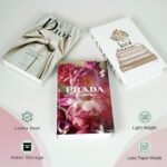 TOP CLADD Decorative Coffee Table Books: Aesthetic Faux Books for Home, Office, and Bedroom Décor, 3-Piece Set. - Image 4