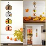 Wooden Fall Pumpkin Wall Sign for Thanksgiving - Farmhouse Decor for Home & Indoor Parties - Image 3