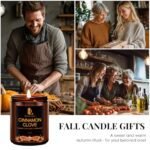 Cinnamon Clove Scented Candle | 7oz Fall Soy Candle for Home Decor, 50-Hour Burn Time, Perfect Thanksgiving Gift - Image 4