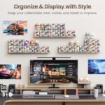 Upsimples 6-Pack Acrylic Wall Shelves, 15” x 4” Floating Bookshelves for Kids, Ideal for Organizing Bathrooms, Bedrooms, and Kitchens. - Image 4