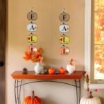 Wooden Fall Pumpkin Wall Sign for Thanksgiving - Farmhouse Decor for Home & Indoor Parties - Image 4