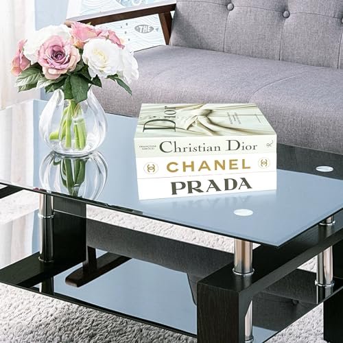 517BA8cdNEL._SL500_.jpg TOP CLADD Decorative Coffee Table Books: Aesthetic Faux Books for Home, Office, and Bedroom Décor, 3-Piece Set. - Image 6
