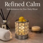 Leyoue Electric Crystal Wax Melt Warmer: Elegant Design, Quick Wax Melting, Long-Lasting Fragrance. Ideal for Home Decor! - Image 3