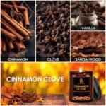 Cinnamon Clove Scented Candle | 7oz Fall Soy Candle for Home Decor, 50-Hour Burn Time, Perfect Thanksgiving Gift - Image 2