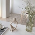 Sandstone Resin Thinker Sculptures - Abstract Ornaments for Housewarming Gifts & Home Décor - Image 2