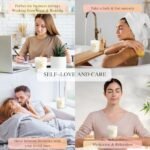 Zodiac Birthday Gifts for Her: Lavender Soy Candles with Healing Crystals - Fire Signs (Aries, Leo, Sagittarius) - Image 6