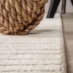 JONATHAN Y Hallie 8x10 Minimalist Ivory/Cream Indoor/Outdoor Area Rug, Pet-Friendly, Washable, Stain-Resistant. - Image 7