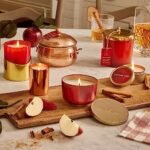 Thymes Simmered Cider Candle – Warm Apple, Clove, & Cardamom Scent – Luxury Fall Decor, 3 Wick, 18 oz - Image 8