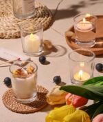 Letine 36-Pack Clear Glass Votive Candle Holders for Weddings, Home Decor, and Holidays. - Image 7