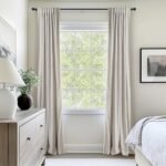 INOVADAY 100% Blackout Curtains - 84" Long Linen Drapes, Thermal Insulated for Bedroom & Living Room, 2 Panels Beige. - Image 6