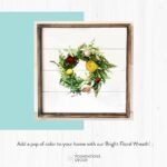 Rustic Small Wreath - Stylish Seasonal Decor for Living Room, Entryway & Kitchen by Foundations Decor - Image 5