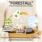 MicCai Vanilla Bean Odor Eliminating Candles: Premium Soy Candles that Remove 99% of Pet, Smoke, and Food Odors Quickly. - Image 2