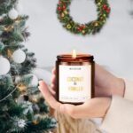 6-Pack Scented Candles in Amber Jars, 42oz, 330-Hour Burn, Natural Soy Wax Gift Set for Women. - Image 7