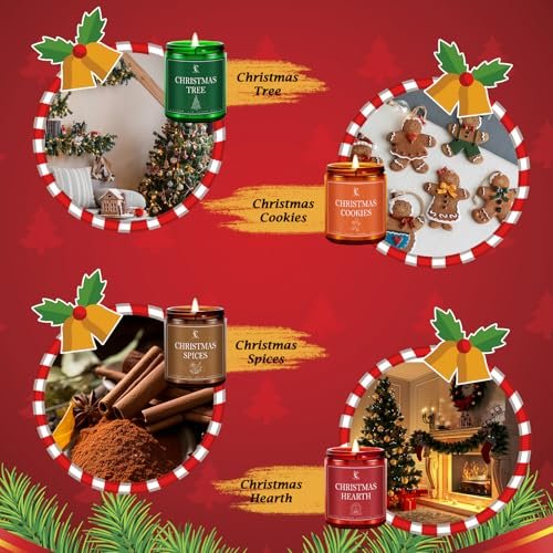 51L0eGGXwYL._SL500_.jpg Set of 4 Long-Lasting Scented Candles for Home - Ideal Aromatherapy Gifts for Birthdays, Halloween, and Christmas. Perfect for Everyone! - Image 3