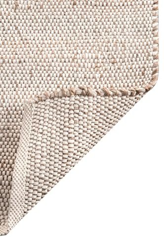 51LWauKV7YL._SL500_.jpg S & L Homes Handwoven Jute Cotton Area Rug for Living Room - 8' x 10' Rustic Bohemian Decor - Image 4