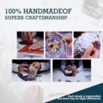 Marrakech Turkish Table Lamp with Bronze Base, Handmade Mosaic Glass, LED Bulb - Perfect for Living Room or Bedroom Decor. - Image 6