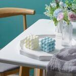 Bubble Candle Set: 2 Cube Soy Wax Scented Candles for Home Decor & Gifting - Image 5