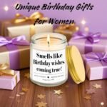Homsolver Birthday Candles – 9oz Lavender Scented Gifts for Him & Her, 50+ Hours Burn Time, Perfect for Milestone Celebrations. - Image 6