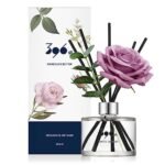396 st. Rose Flower Reed Diffuser, Vanilla Lavender, 200ml(6.7oz) / Reed Diffuser Sets, Home Fragrance, Scented Oils, Home & Bathroom Décor