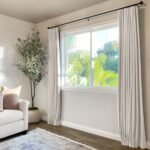 INOVADAY 100% Blackout Curtains - 84" Long Linen Drapes, Thermal Insulated for Bedroom & Living Room, 2 Panels Beige. - Image 4