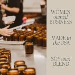 Sweet Water Decor Fall Soy Candles - Hot Cider, Cinnamon, Cloves, and Nutmeg - 9oz Amber Jar, 40-Hour Burn Time! - Image 8