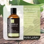MAYJAM Premium Vanilla Essential Oil 30ml for Aromatherapy, Diffusers, Soap & Candle Making. Long-lasting fragrance. - Image 3