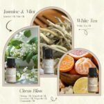 ARVIDSSON Hotel Diffuser Oils Set: Luxury Fragrance Blends, Jasmine & Mint, White Tea, Citrus Bliss – Perfect Gift! - Image 4