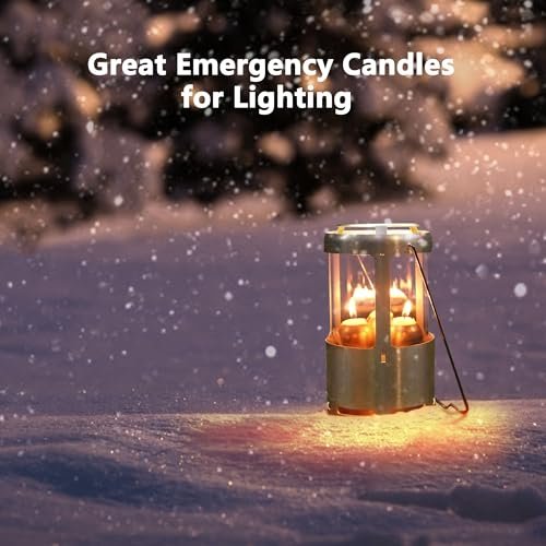 51Uiuyzd78L._SL500_.jpg 12-Hour White Candles for Lanterns - Long-Burning for Camping, Emergencies & Survival (20-Pack) - Image 4