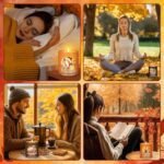 Lanpn Fall Scented Candles Gift Set: 4-Pack 36oz Soy Candles - Autumn Pumpkin Aromatherapy for Home Decor. - Image 5