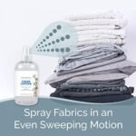 SMELLS BEGONE Air Freshener & Linen Spray - Odor Eliminator with Essential Oils - Fresh Cotton Scent, 2-Pack (16 oz) - Image 2