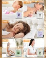 GITRANG 4-Pack Vanilla Candles, 30 oz, 200-Hour Aromatherapy for Home, Yoga, and Camping. - Image 4
