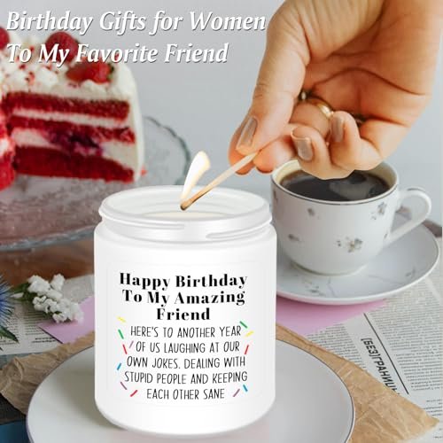 51fexW01NL._SL500_.jpg Homsovler Best Friend Birthday Gifts: Funny Scented Candles for Women & Men, Ideal for Sisters, BFFs, Coworkers, and Classmates. - Image 4