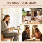 6-Pack Scented Candles in Amber Jars, 42oz, 330-Hour Burn, Natural Soy Wax Gift Set for Women. - Image 5