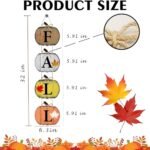 Wooden Fall Pumpkin Wall Sign for Thanksgiving - Farmhouse Decor for Home & Indoor Parties - Image 2