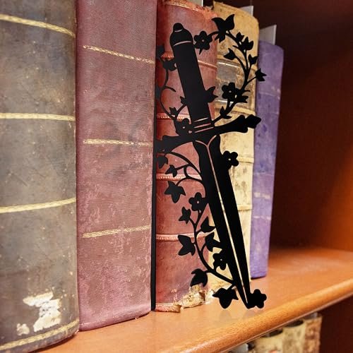 51icrZBFJlL._SL500_.jpg UrbanEco Dagger Bookshelf Decor – Fantasy Shelf and Desk Accessory for Men’s Gifts and Book Lovers - Black - Image 4