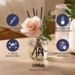 396 St. Rose Vanilla Lavender Reed Diffuser - 200ml (6.7oz) | Home Fragrance & Décor Set - Image 2