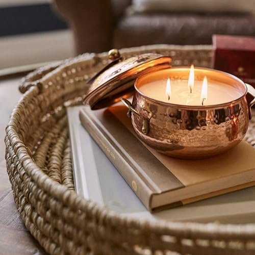 51mJ2ovJlLL._SL500_.jpg Thymes Simmered Cider Candle – Warm Apple, Clove, & Cardamom Scent – Luxury Fall Decor, 3 Wick, 18 oz - Image 7