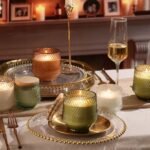 8-Pack 7 OZ Clear Glass Candle Jars with Ribbed Design, Bamboo Lids, and Labels for Crafting & Gifts - Image 6