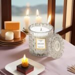 Chloefu LAN Hotel Scented Candle – 8.1oz Natural Soy Candle for Sleep & Stress Relief Gifts. - Image 3