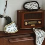 FAREVER Melting Clock: Salvador Dali-Inspired Desk Decor, Unique Gift for Home or Office Spaces. - Image 9