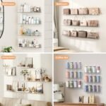 Upsimples 6-Pack Acrylic Wall Shelves, 15” x 4” Floating Bookshelves for Kids, Ideal for Organizing Bathrooms, Bedrooms, and Kitchens. - Image 6