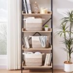 OIAHOMY Storage Baskets - Set of 3 Woven Cotton Rope Baskets for Toys & Bathroom Towels in Gradient Yellow - Image 2