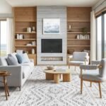 Miukiki 8x10 Moroccan Area Rug: Washable, Non-Slip, Soft Indoor Carpet for Living Room, Bedroom, Dining Room (Grey) - Image 7