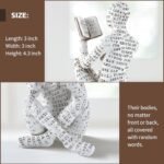GRAPMKTG Home Decor Women Thinker Statue - Modern Abstract Aesthetic Sculpture for Living Room, Office, or Bedroom. - Image 3