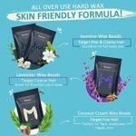 Maxpearl Digital Waxing Kit: Hard Wax Melt Warmer for Hair Removal on Sensitive Skin, Face, Eyebrows & More - Image 5