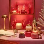 Capri Blue Tinsel & Spice Petite Glam Jar Candle - Juniper, Cinnamon, Vanilla, 8 oz Red Glitter Candle for Christmas Decor. - Image 5
